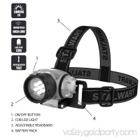 Stalwart 7-LED Headlamp with Adjustable Strap 554019299